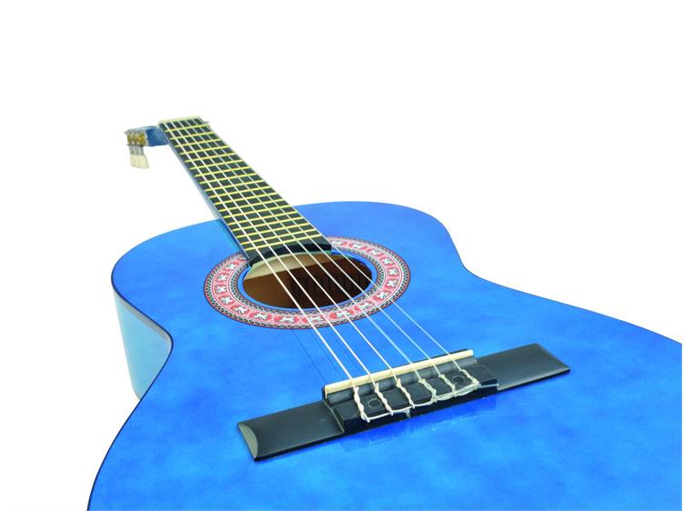 DIMAVERY AC-303 Classic Guitar 1/2, blue